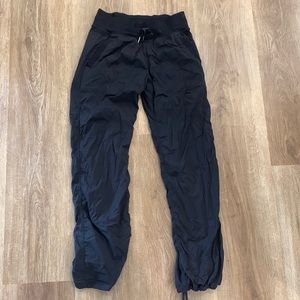 Lululemon black Lined Dance Studio pants, size 4